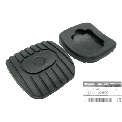 NISSAN NOTE E11 06- NAKŁADKA GUMA NA PEDAŁ HAMULCA SPRZĘGŁA OE 46531-AX600